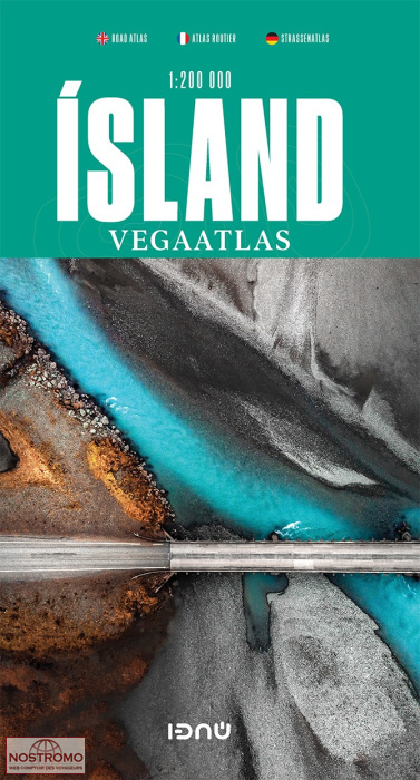 ICELAND | Idnu road atlas