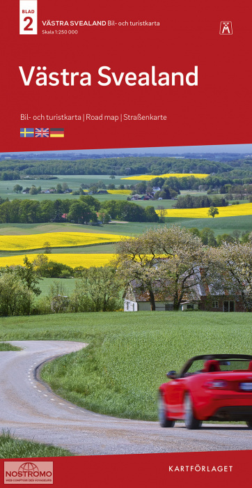 02 SVEALAND WEST | Kartförlaget road map