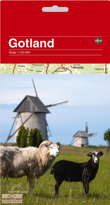 GOTLAND | carte routiere Kartförlaget
