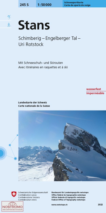 245S STANS | Swisstopo  winter sports map