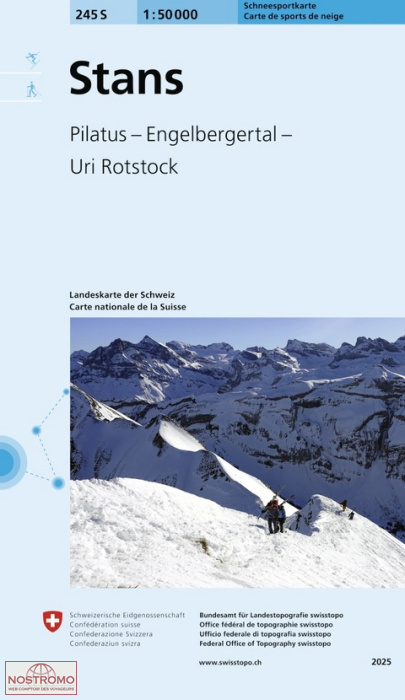245S STANS | Swisstopo  winter sports map