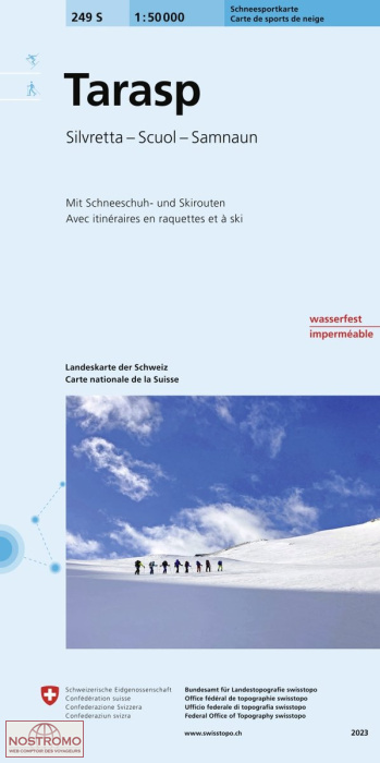 249S TARASP | Swisstopo winter sports map