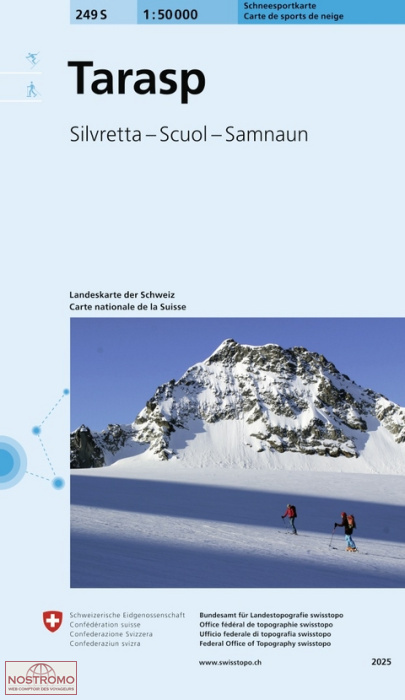 249S TARASP | Swisstopo winter sports map