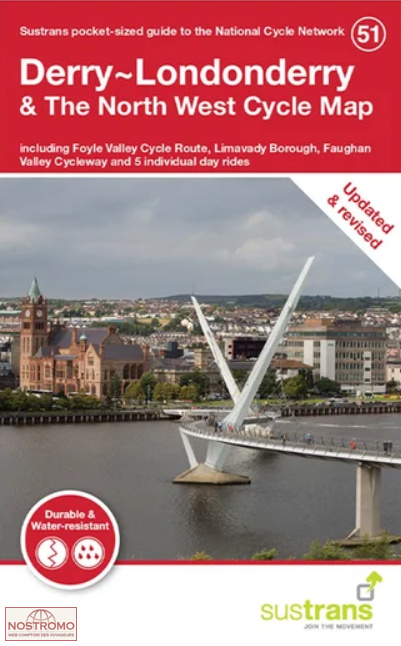 51 DERRY-LONDONDERRY & THE NORTH WEST | Sustrans cycling map