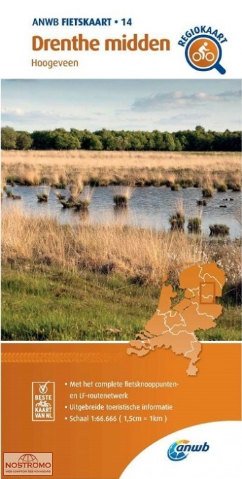 14 DRENTHE MIDDEN | ANWB cycling map