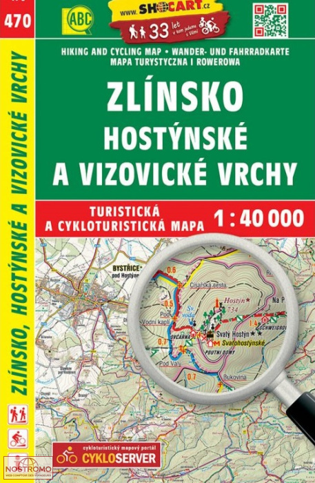 470 ZLÍNSKO | Shocart hiking map