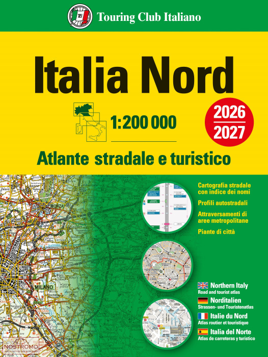 NORTHERN ITALY | TCI road atlas