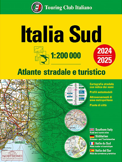 SOUTHERN ITALY | TCI road atlas