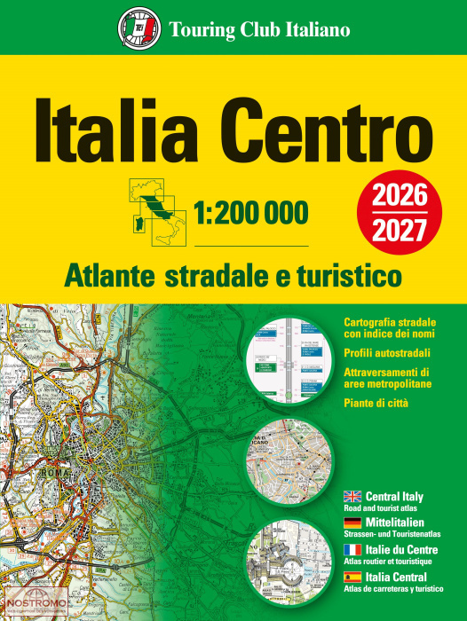 CENTRAL ITALY | TCI road atlas
