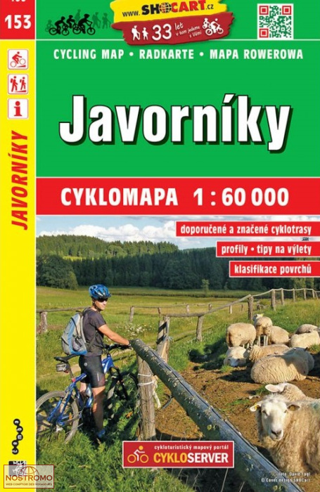 153 JAVORNÍKY | Shocart cycling map