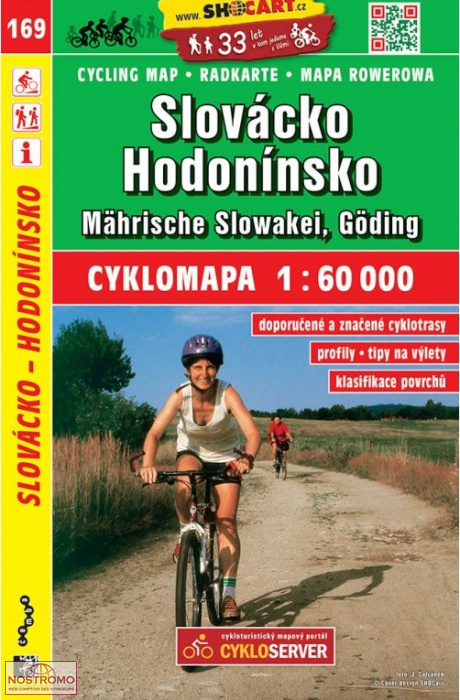 169 SLOVÁCKO - HODONÍNSKO | Shocart cycling map