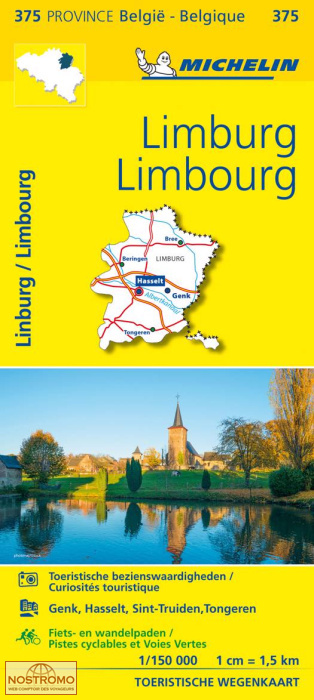 375 LIMBURG | Michelin road map