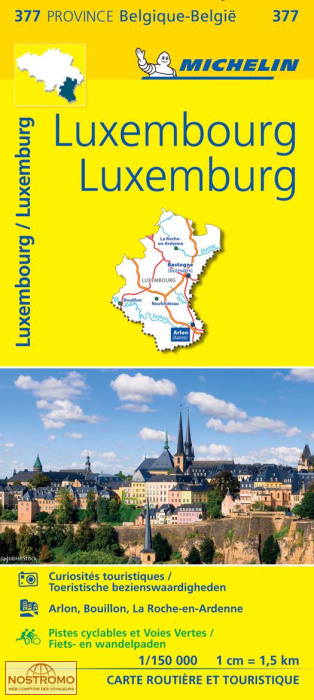 377 LUXEMBOURG | Michelin road map
