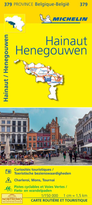 379 HAINAUT | Michelin road map