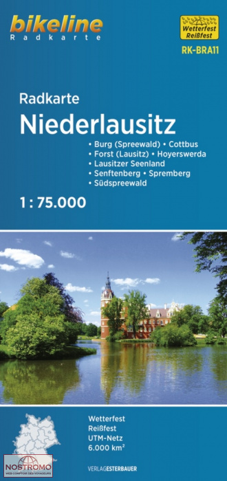 BRA11 NIEDERLAUSITZ | Esterbauer cycling map