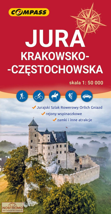 JURA KRAKOWSKO-CZĘSTOCHOWSKA | Compass hiking map