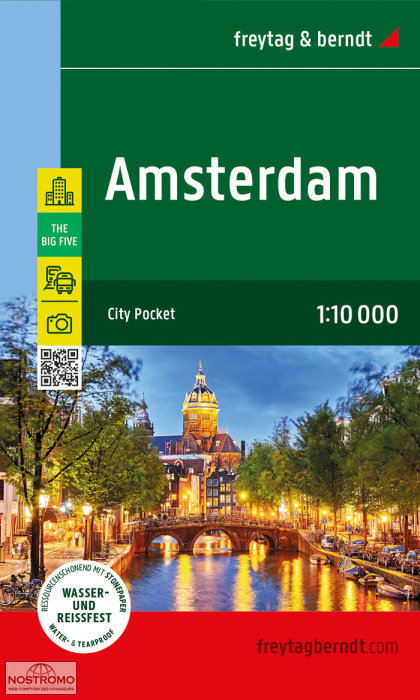 AMSTERDAM | Freytag & Berndt street map