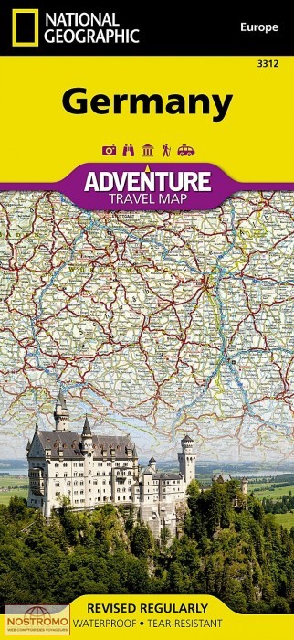 GERMANY | National Geographic  travel map