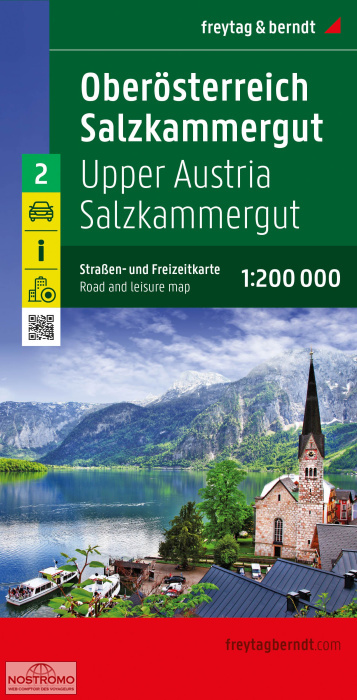 02 UPPER AUSTRIA - SALZKAMMERGUT | Freytag & Berndt road map