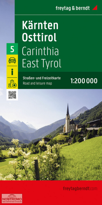 05 CARINTHIA - EASTERN TYROL | Freytag & Berndt road map
