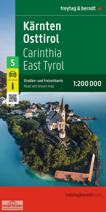 05 CARINTHIE - TYROL EST | carte routière Freytag & Berndt