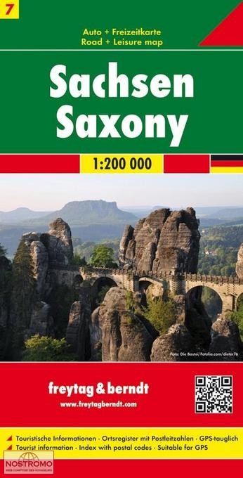 07 SAXONY | Freytag & Berndt road map