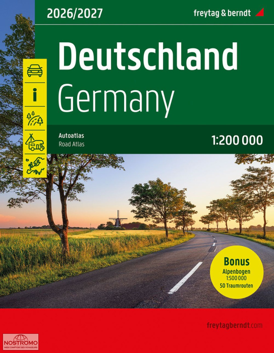 GERMANY | Freytag & Berndt road atlas