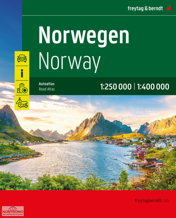 NORWAY | Freytag & Berndt road atlas