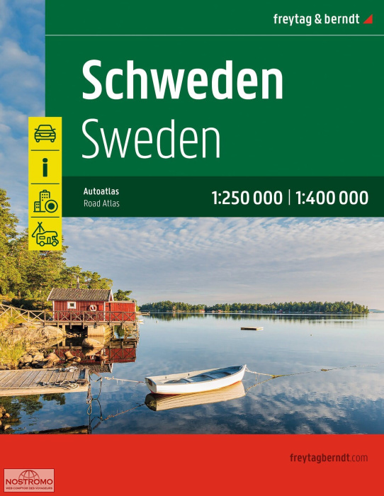 SWEDEN | Freytag & Berndt road atlas