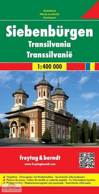 TRANSYLVANIE | carte routière Freytag & Berndt
