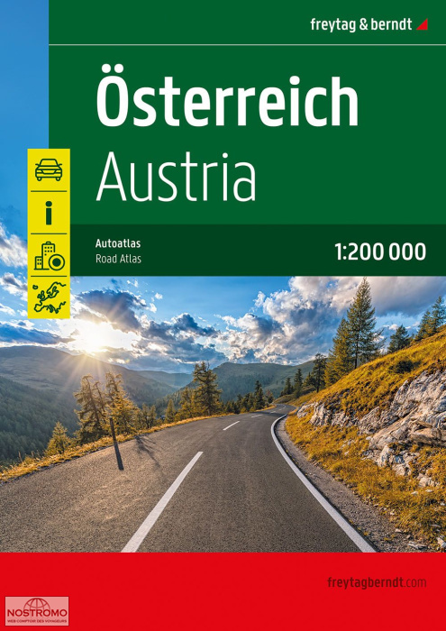 AUSTRIA | Freytag & Berndt road atlas