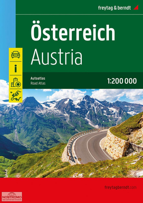 AUSTRIA | Freytag & Berndt road atlas