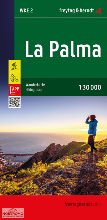 WKE2 LA PALMA | Freytag & Berndt hiking map