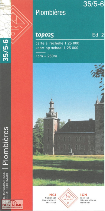 35/5-6 PLOMBIÈRES | carte topographique NGI/IGN