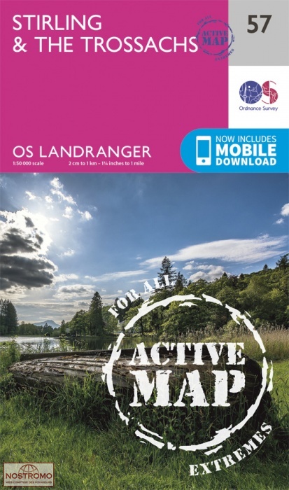 057 STIRLING & THE TROSSACHS | OS hiking map