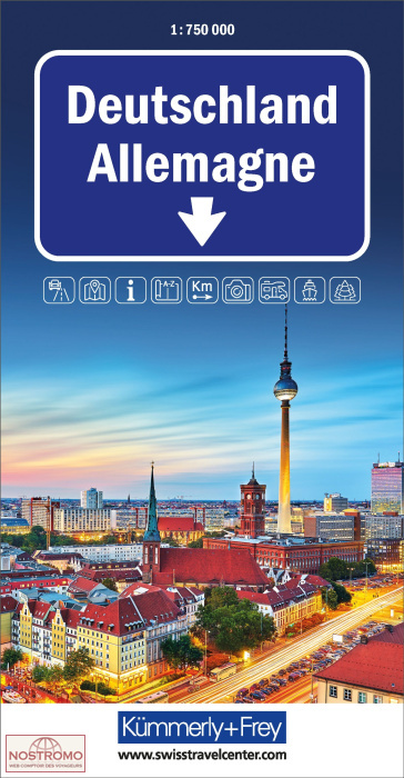 GERMANY | Kummerly+Frey road map
