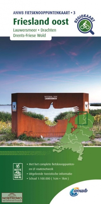 03 FRIESLAND OOST | ANWB cycling map