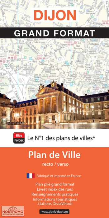 DIJON | Blay Foldex street map