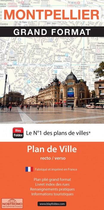MONTPELLIER | Blay Foldex street map