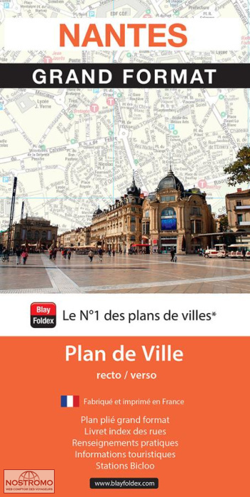 NANTES | Blay Foldex street map