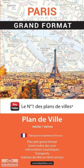 PARIS | Blay Foldex street map