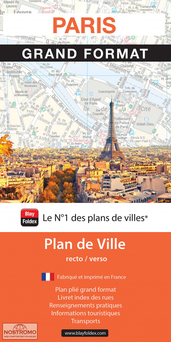 PARIS | Blay Foldex street map