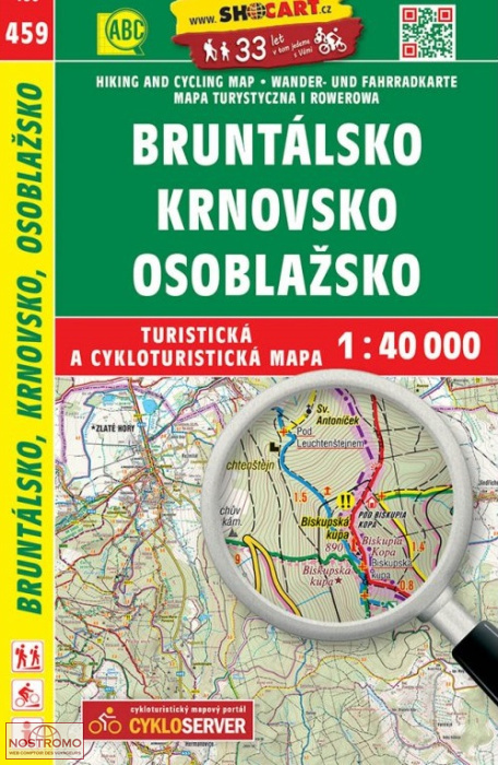 459 BRUNTÁLSKO - KRNOVSKO - OSOBLAŽSKO | Shocart hiking map