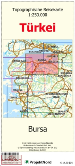 BURSA | carte topographique Projektnord