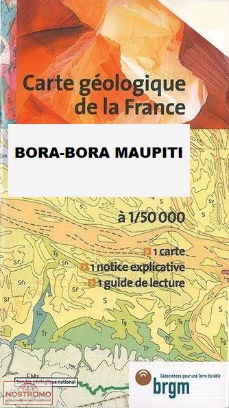 BORA-BORA MAUPITI | carte géologique BRGM
