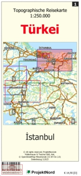 01 ISTANBUL | Projektnord topographic map