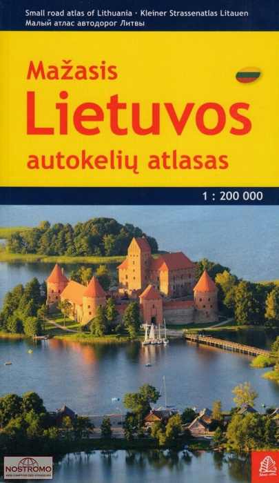 LITHUANIA | Jana Seta road atlas
