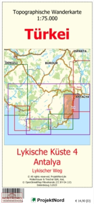 CÔTE LYCIENNE 4 | carte topographique Projektnord