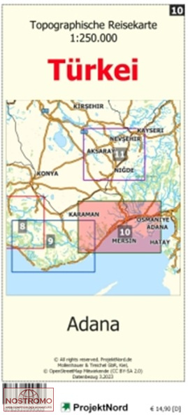 10 ADANA | Projektnord topographic map