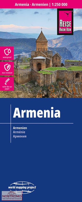 ARMENIA | Reise Know-How road map